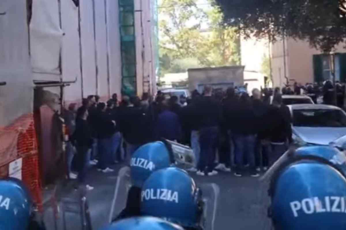 Incidenti tra tifosi