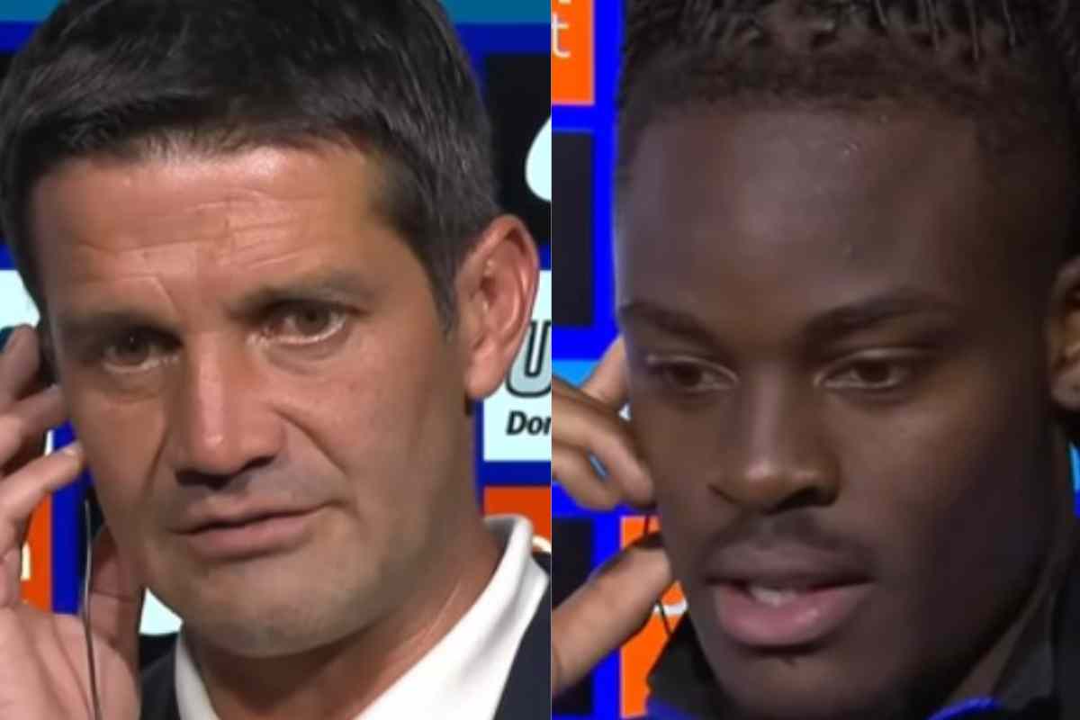 Cristian Chivu e Yann Bisseck