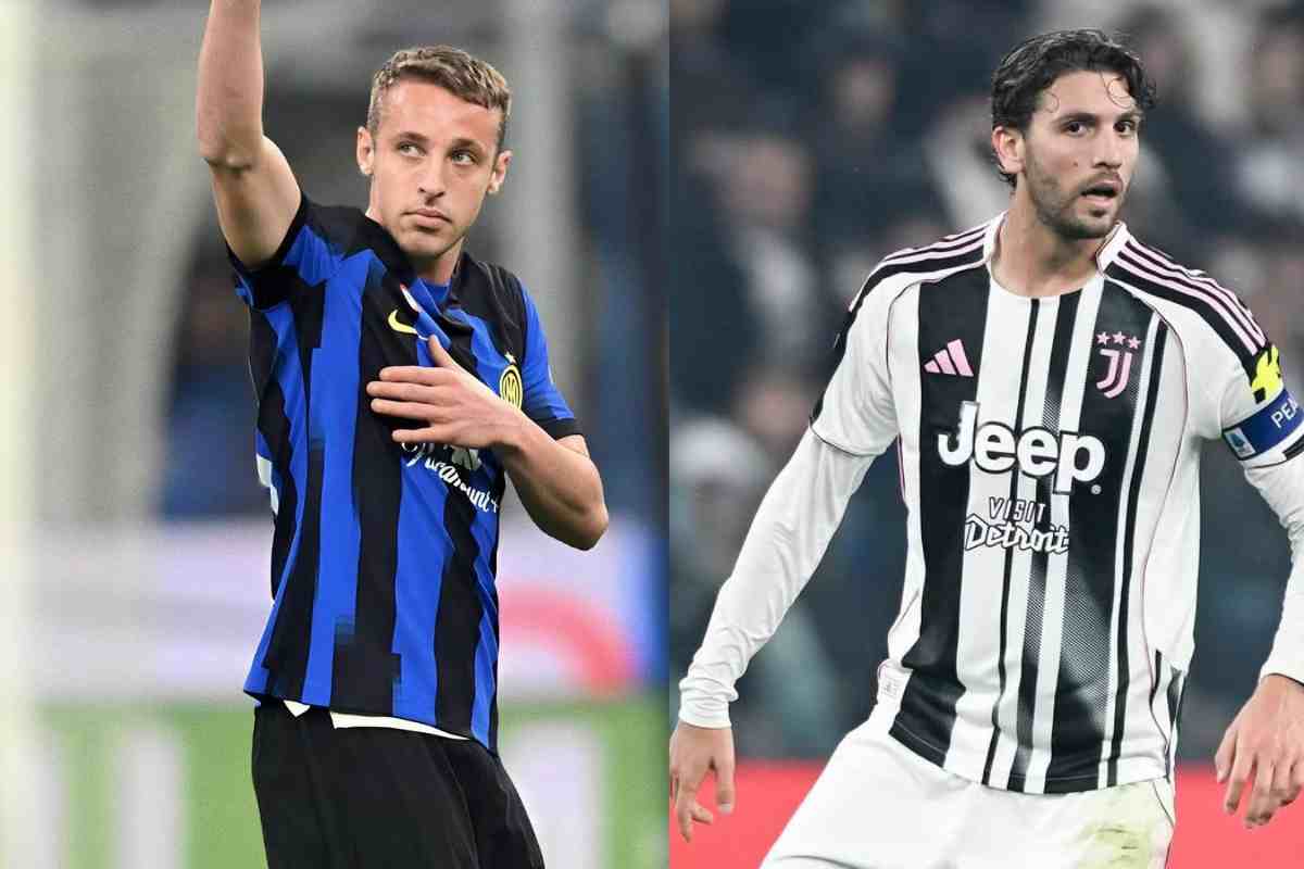 Davide Frattesi e Manuel Locatelli