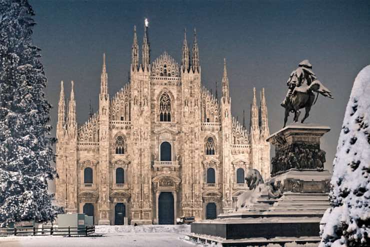 Neve a Milano