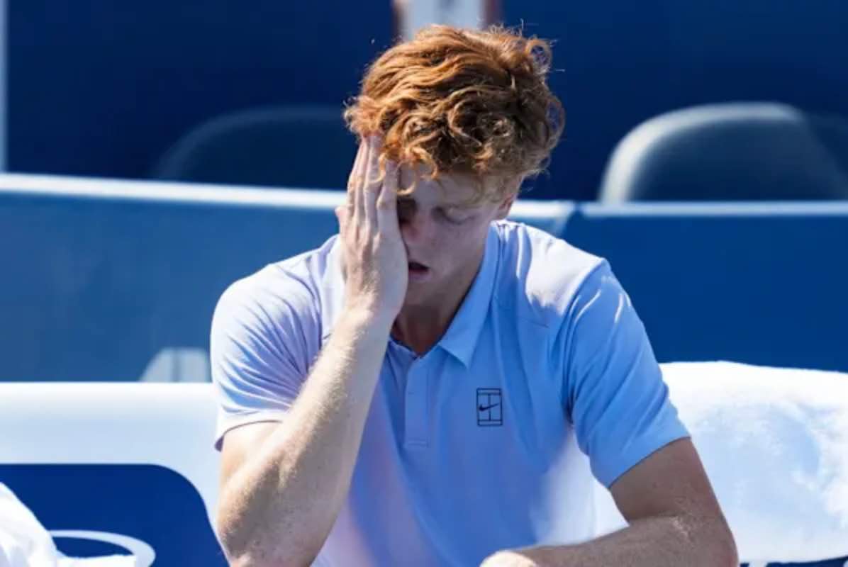 Jannik Sinner devastato