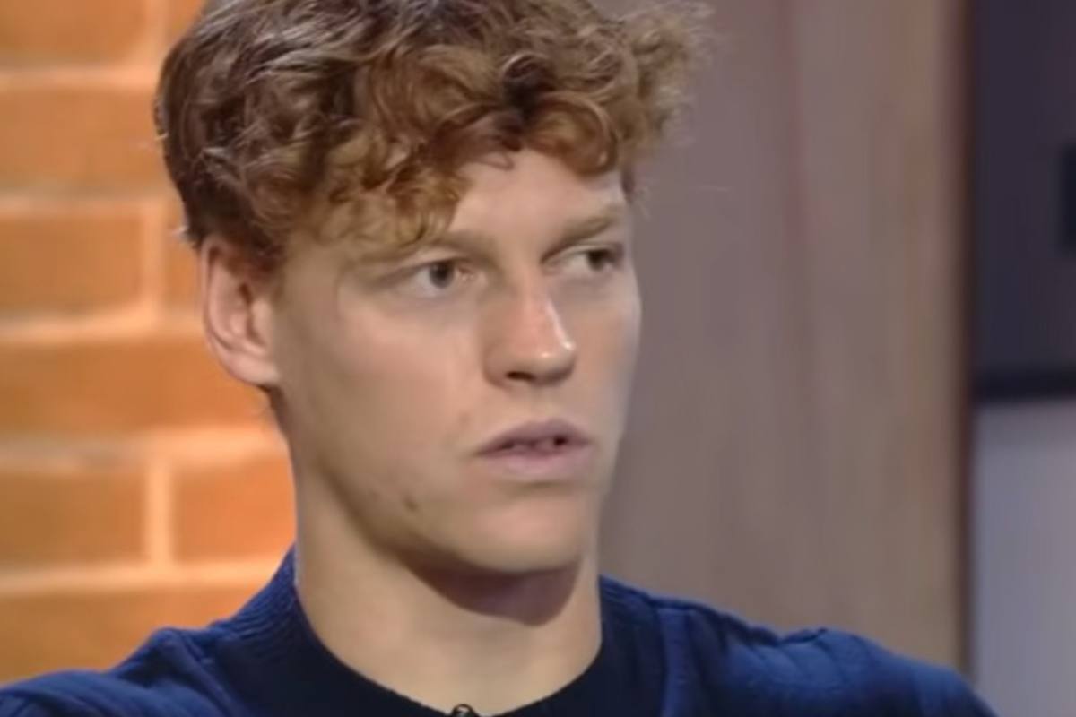 Jannik Sinner in primo piano