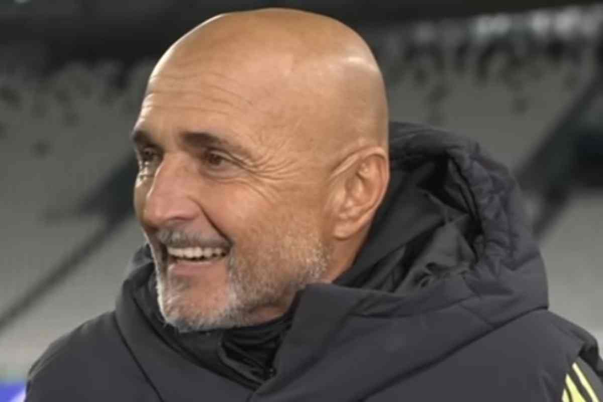 Luciano Spalletti sorride
