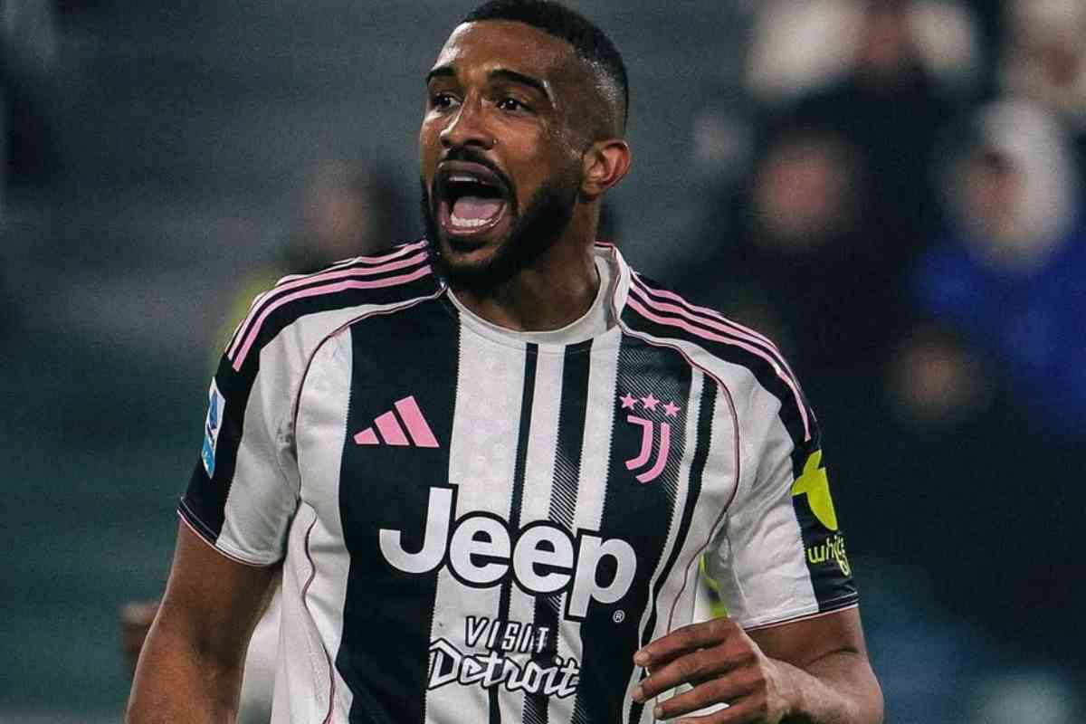 Gleison Bremer in campo con la Juve