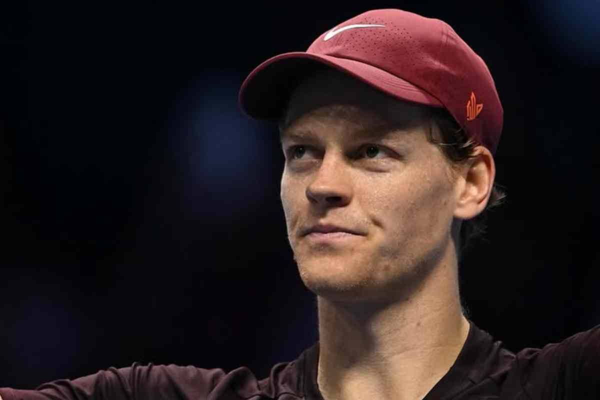 Jannik Sinner in primo piano