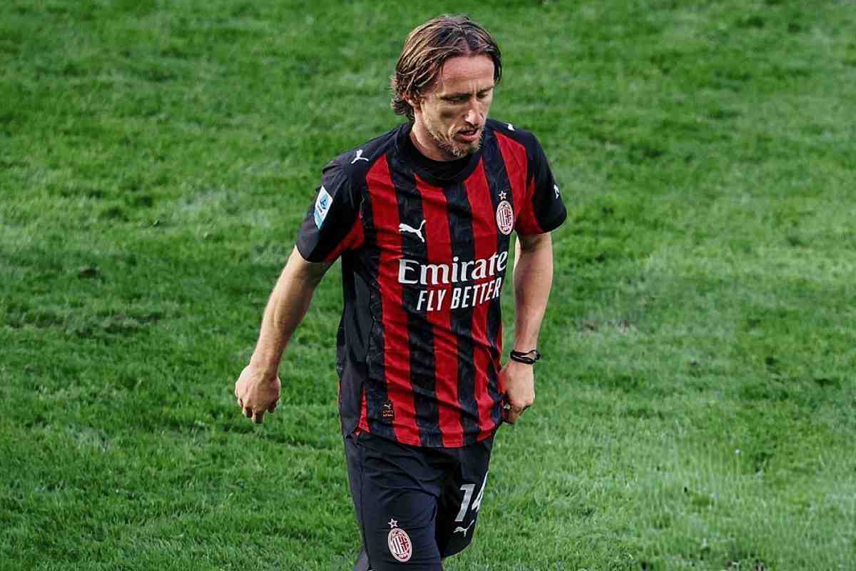 modric milan problema