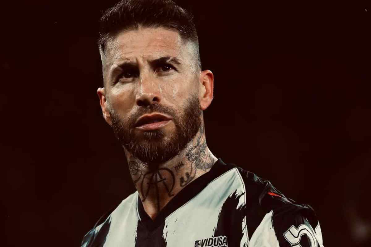 Sergio Ramos in primo piano