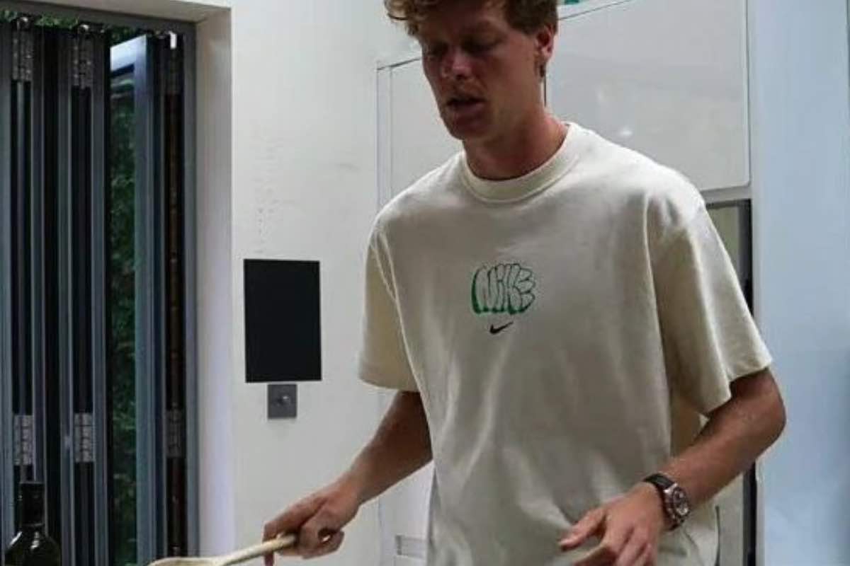 Jannik Sinner cucina