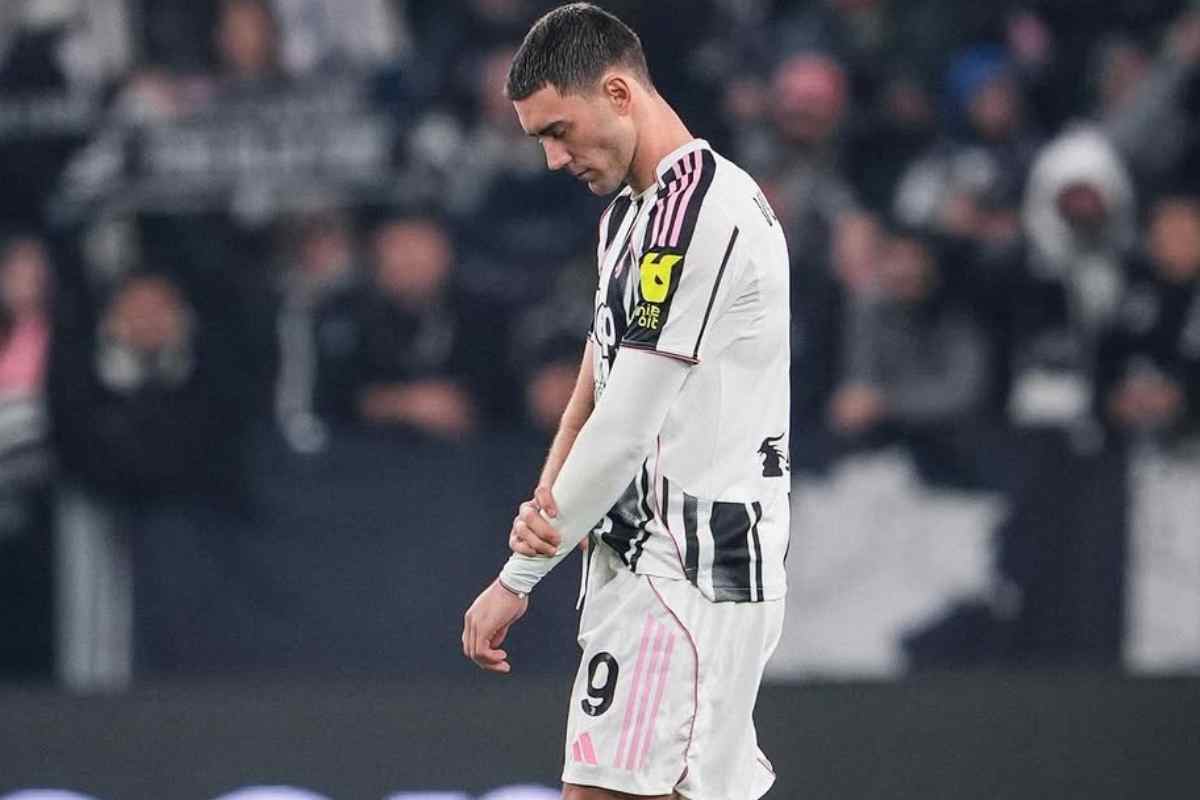 Dusan Vlahovic a testa bassa