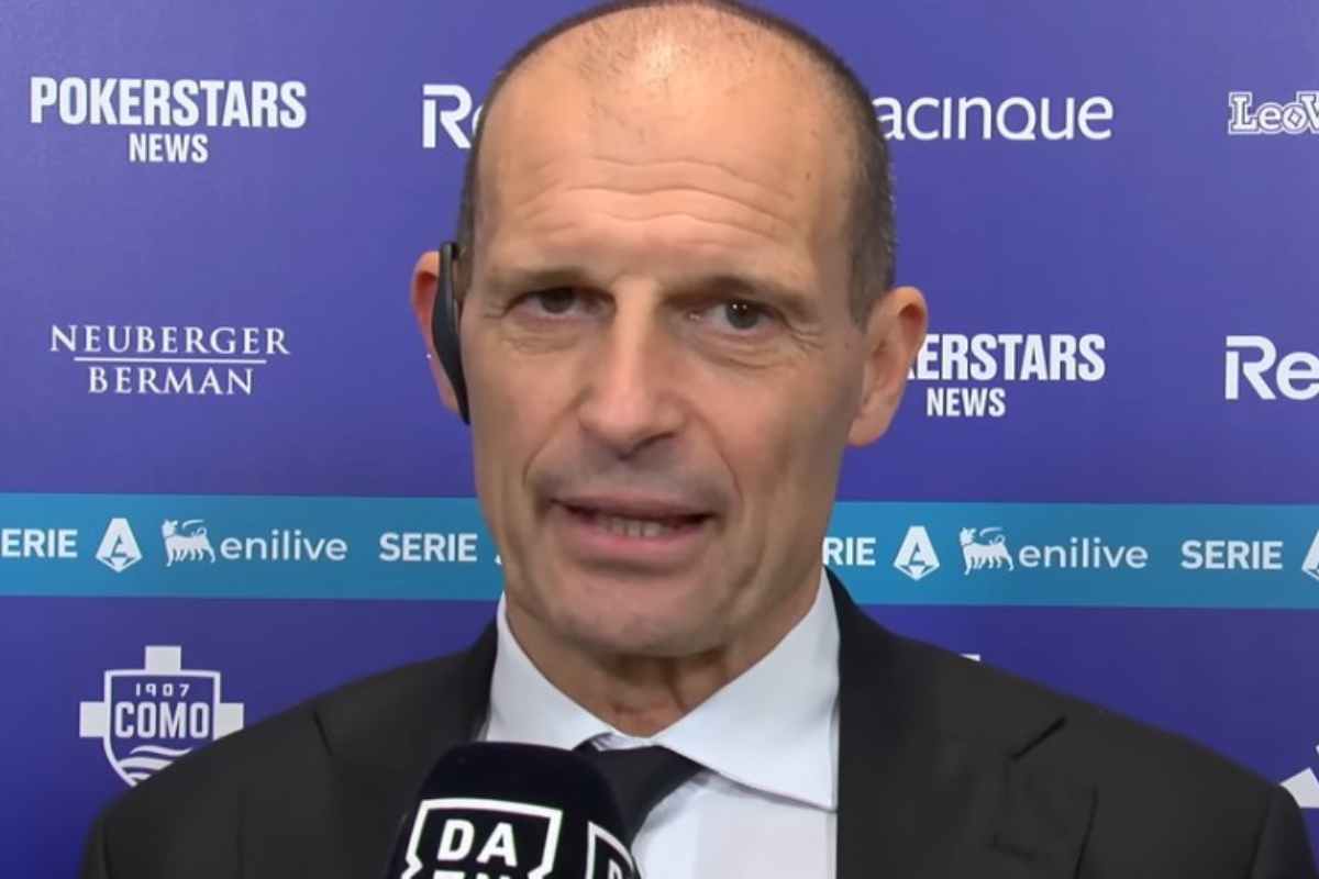 Max Allegri in primo piano