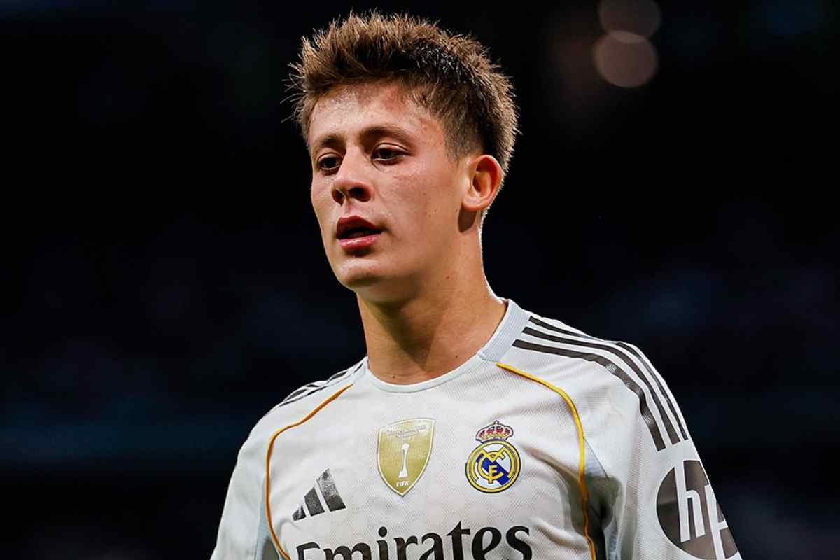 Arda Guler in campo con il Real Madrid