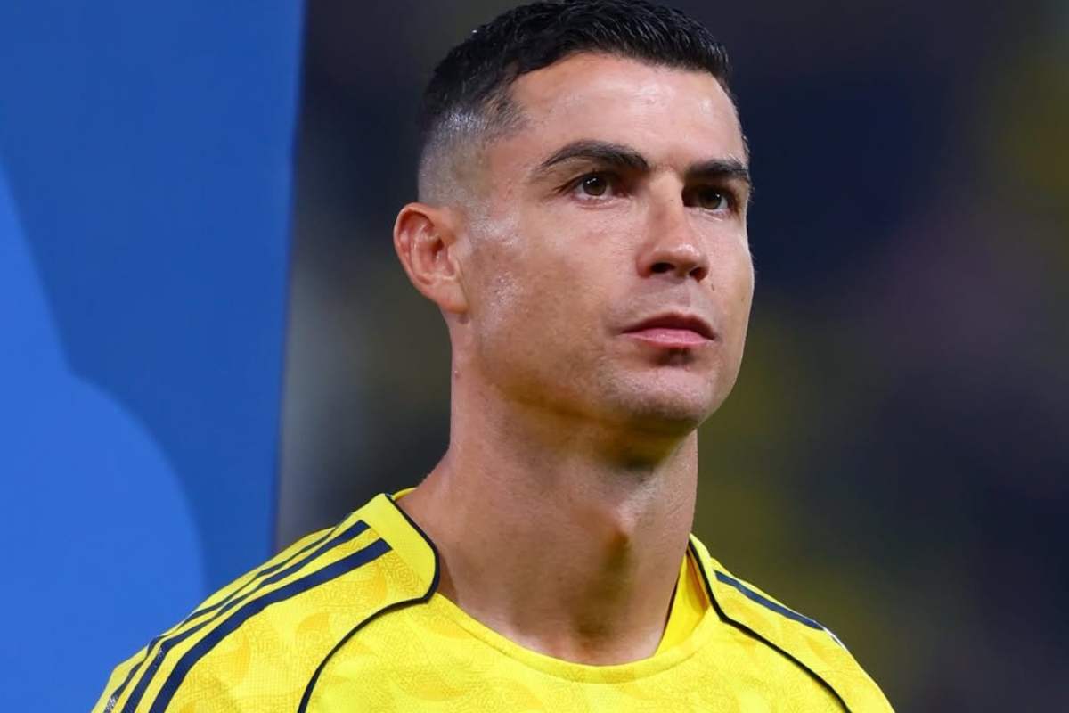 Cristiano Ronaldo prima di un match