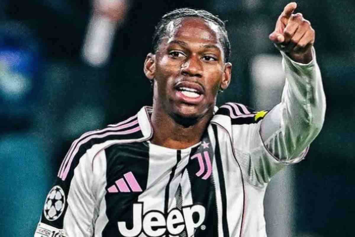 Jonathan David in campo con la Juventus