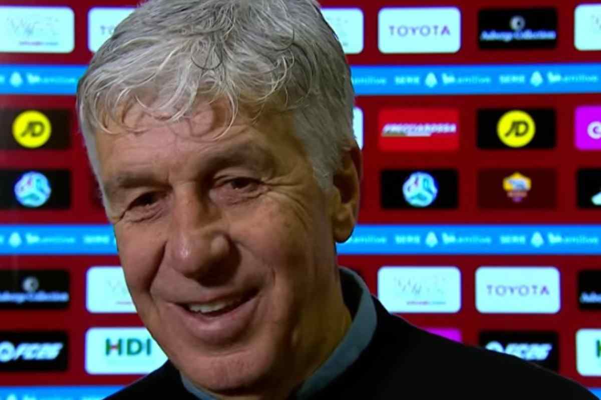 Gian Piero Gasperini sorride