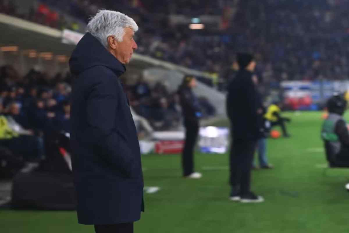 Gian Piero Gasperini a bordo campo