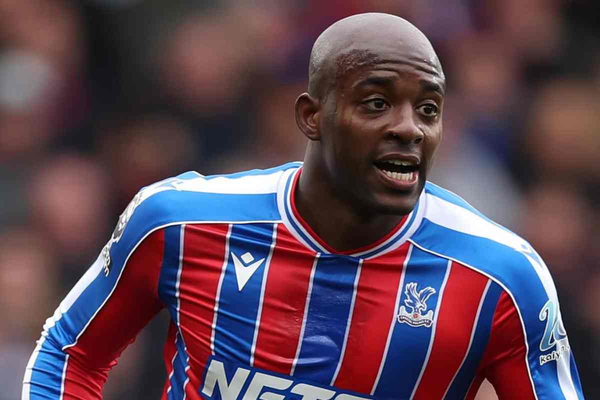 Jean-Philippe Mateta in campo con il Crystal Palace