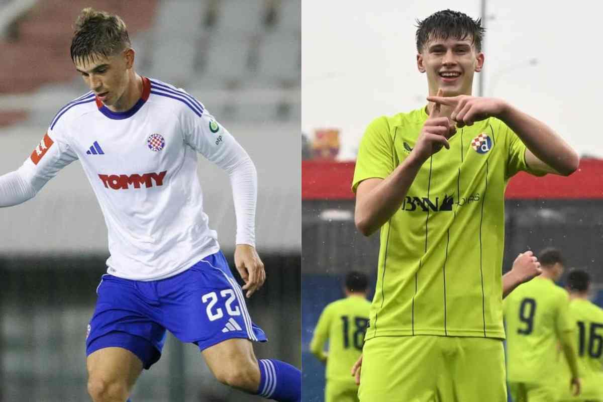 Branimir Mlacic e Leon Jakirovic in campo