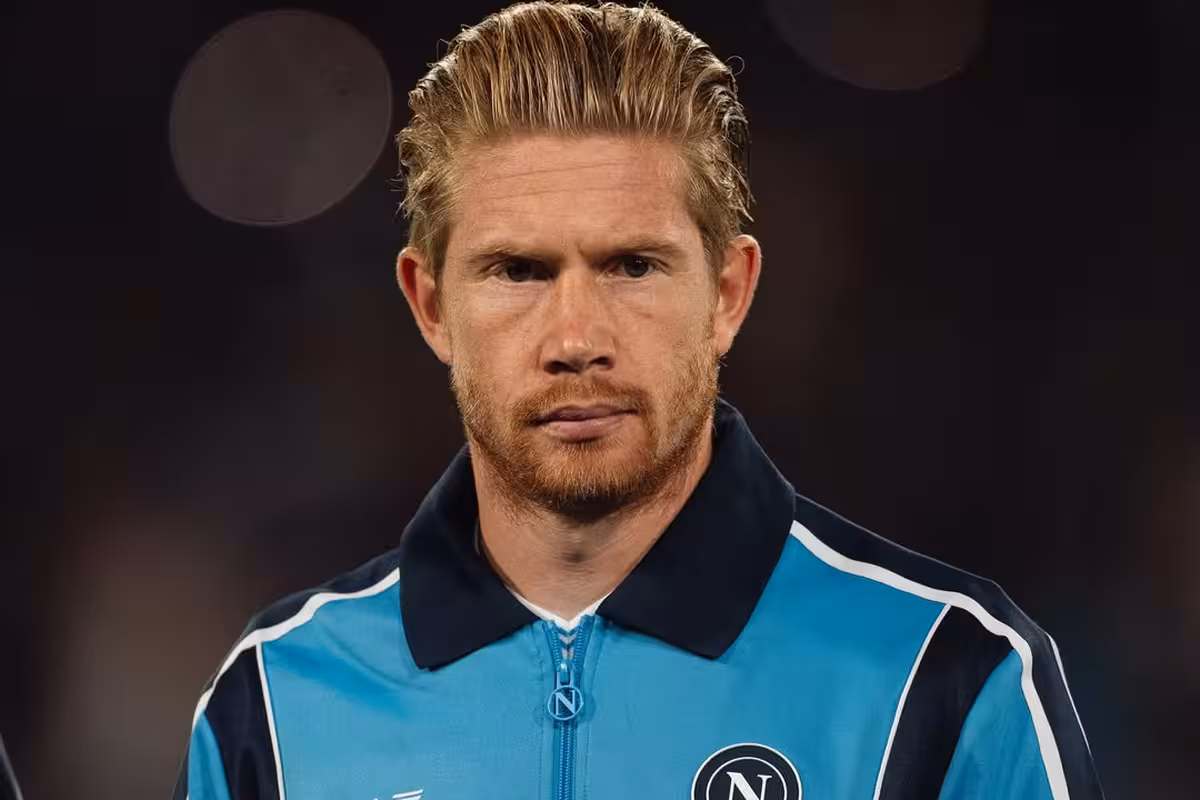 Kevin De Bruyne in primo piano