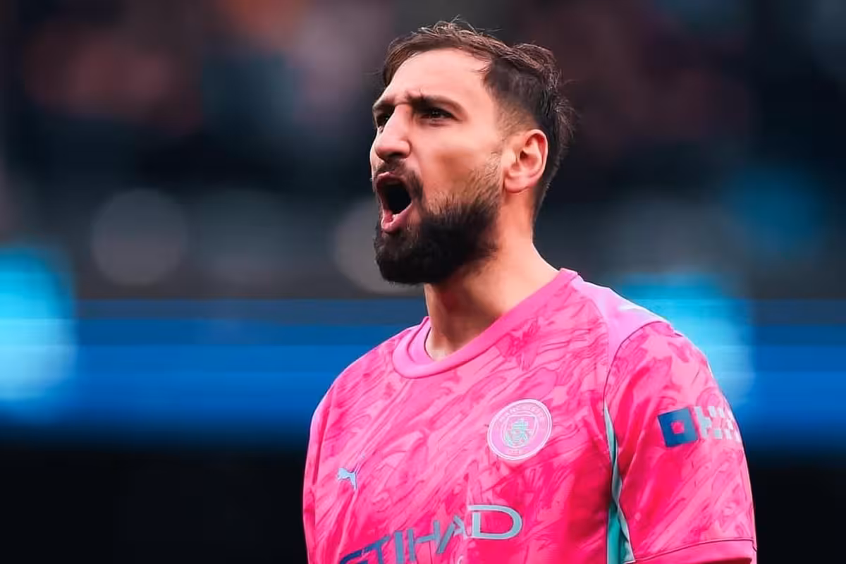 Il portiere azzurro Gianluigi Donnarumma