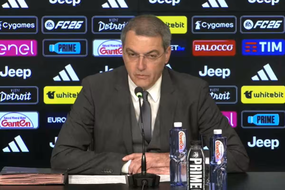 Comolli in conferenza stampa