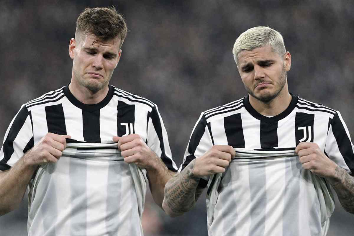 Icardi e Sorloth si tolgono la maglia della Juventus