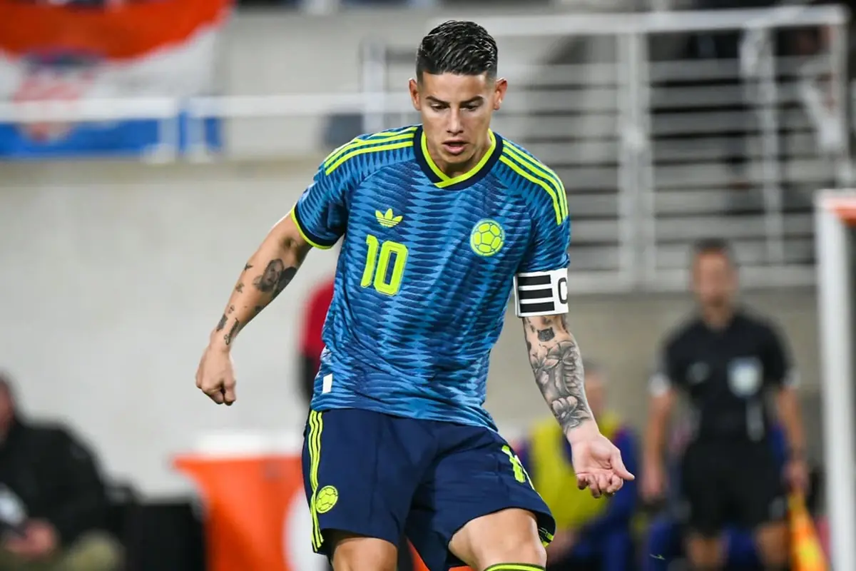 James Rodriguez ricoverato